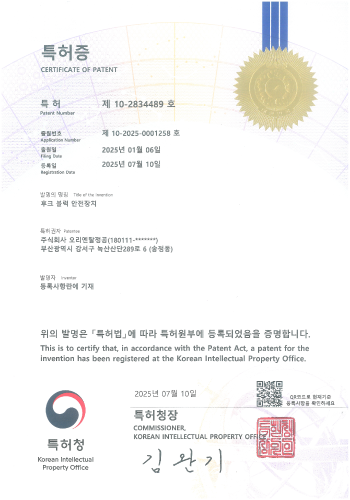 특허 제 10-2834489